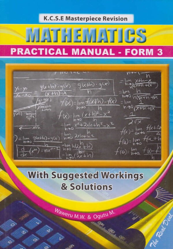 KCSE MASTERPIECE REVISION MATHS FORM 3