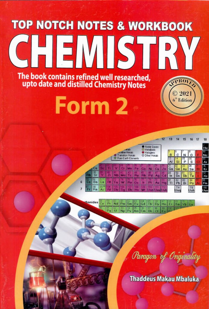 TOP NOTCH CHEMISTRY FORM 2