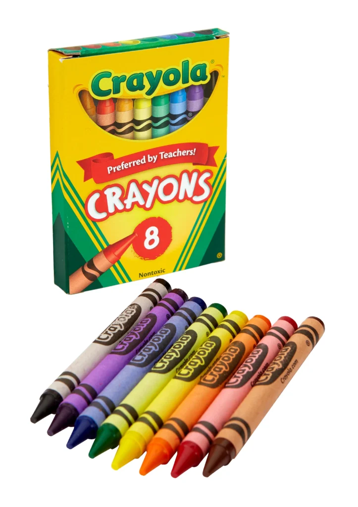 CRAYONS CRAYOLA 8's