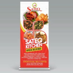 BROAD BASE ROLL-UP BANNER